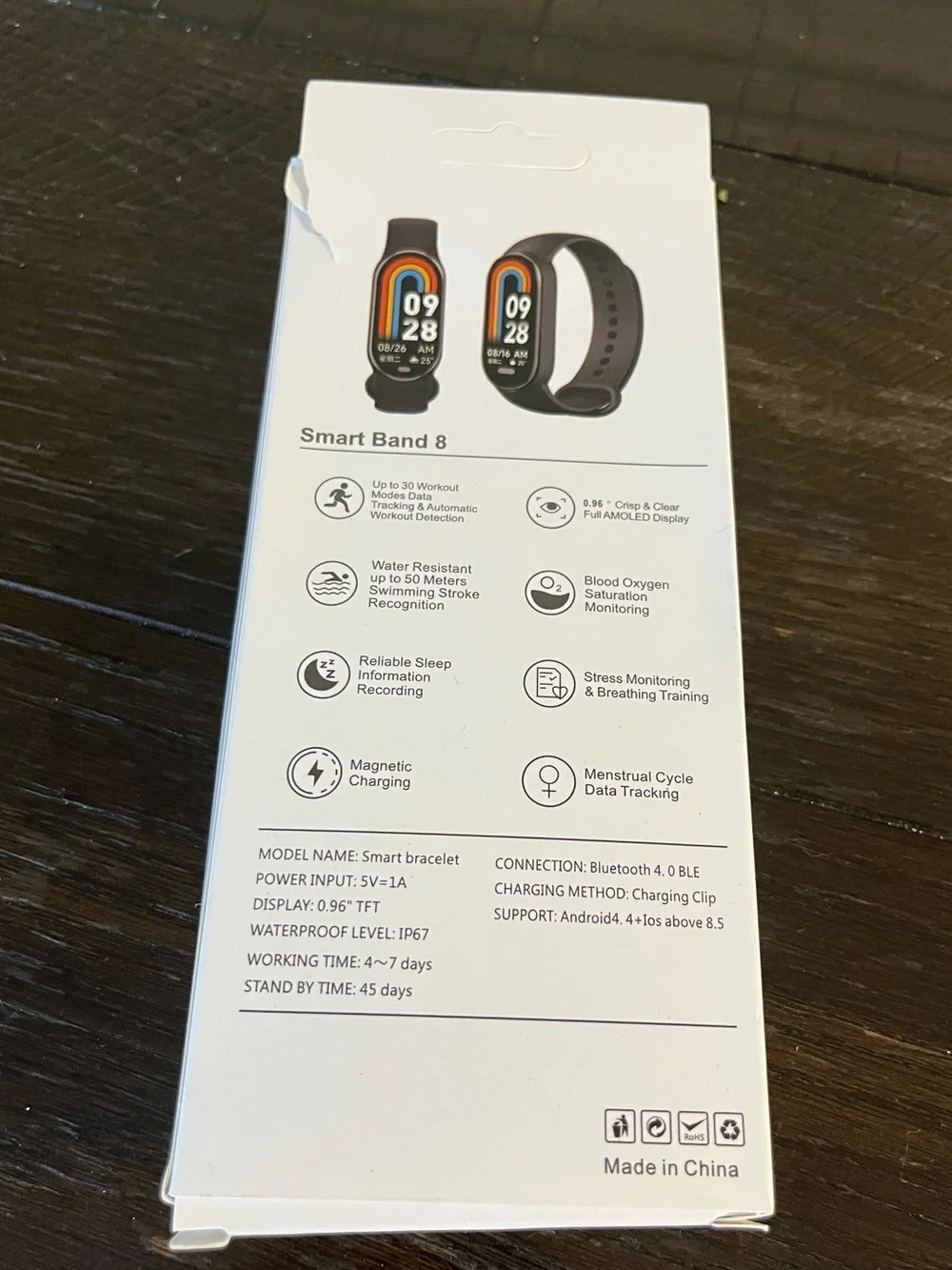 Smart band 8 smart band